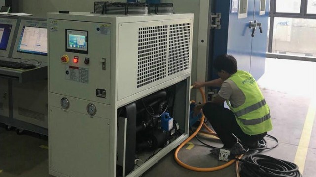 上海新能源风冷式冷水机合作案例
